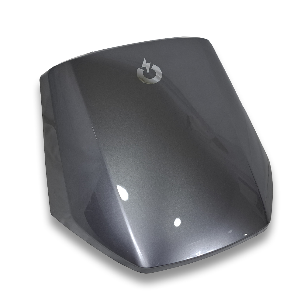 Carenagem Frontal (Painel) (c/risco) CINZA - Neovolt (We Go)